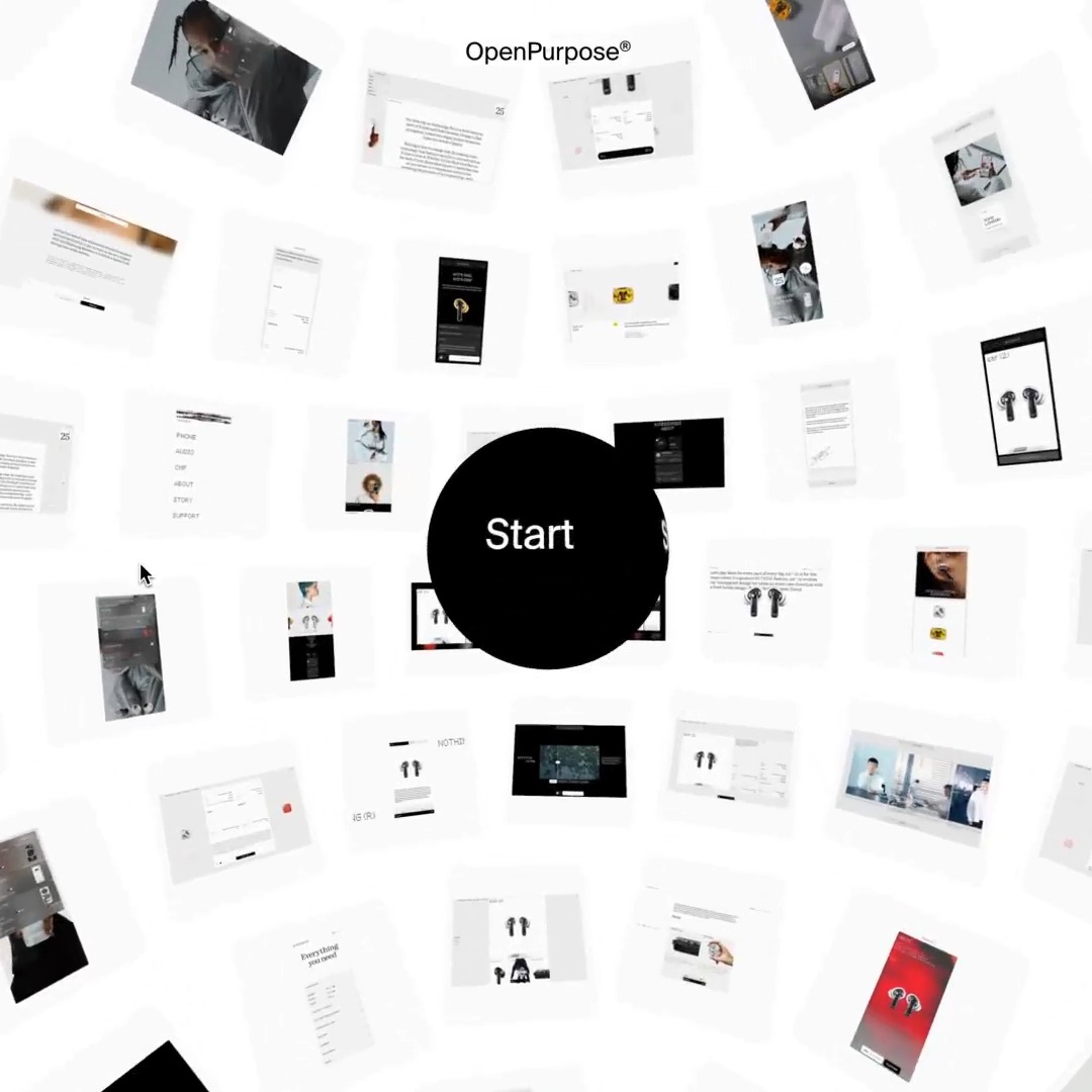 Worked with OP earlier this year to translate their circular branding language into an interactive WebGL showcase