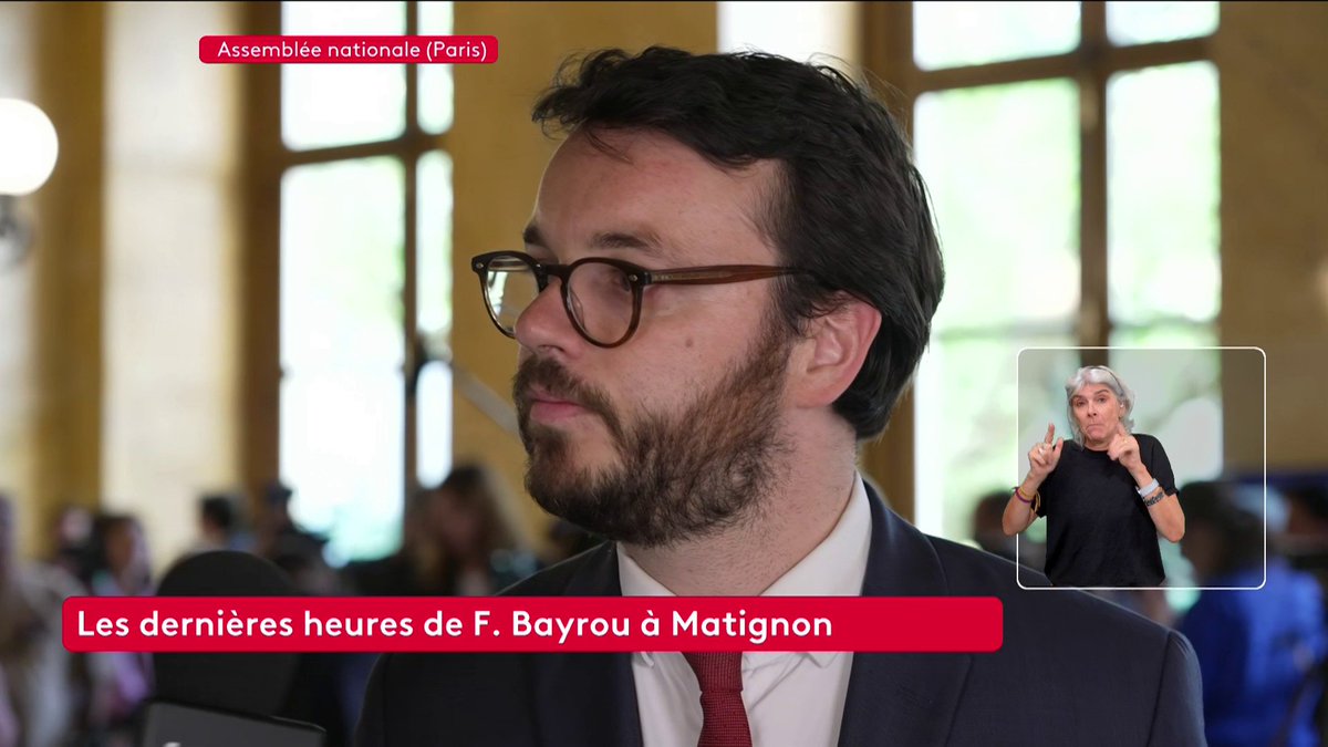 🔴 L'après Bayrou : "Je crois qu'aujourd'hui seule la gauche est en mesure de ne pas être censurée (...). Nous ne serions pas censurés par les 192 députés de gauche et nous aurions la non-censure d'une partie du bloc central", explique Arthur Delaporte, député socialiste.
