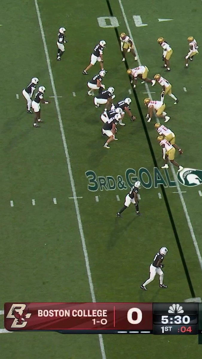 Aidan Chiles in MSU's ELECTRIC 2OT win ⚡ Spartans QB1 left it all out on the field. 💪