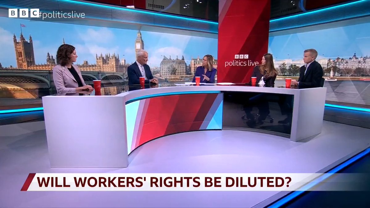 "If you go sick and there is absolutely no cost to you... it encourages people for the most minor reason not to go to work," Tory MP Graham Stuart tells #PoliticsLive "You sound like a Victorian workhouse owner," PoliticsJOE's Ava Santina Evans responds