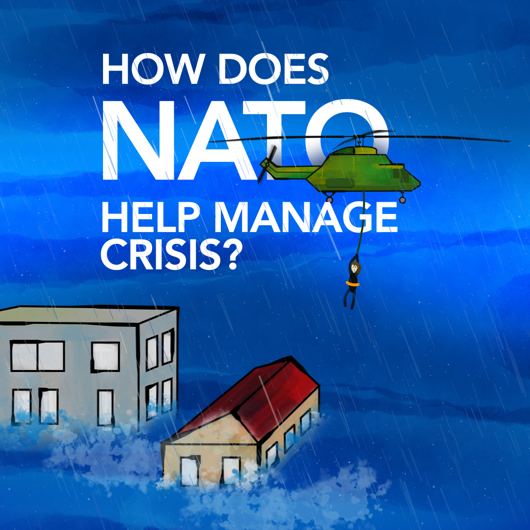Strong in the face of any challenge 🛡️ Learn how NATO responds to complex crises such as natural disasters and humanitarian emergencies ↓