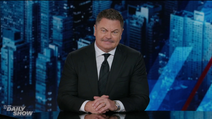 .Nick Offerman schools Trump on the importance (and pronunciation) of national parks