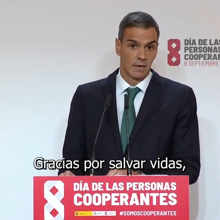Invertir en cooperación no es solo un imperativo moral, es una apuesta inteligente. Es proteger a nuestros hijos e hijas, cuidar del presente y del futuro de España. El Gobierno va a culminar la reforma de nuestro sistema de cooperación. Es un contrato moral con nuestro tiempo.