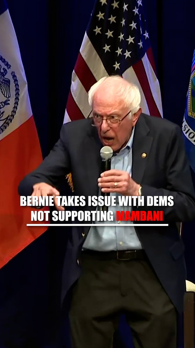 "This is our guy!" Bernie Sanders disapproves of Democratic leaders not backing Zohran Mamdani — calling their lack of support “hard to understand.”