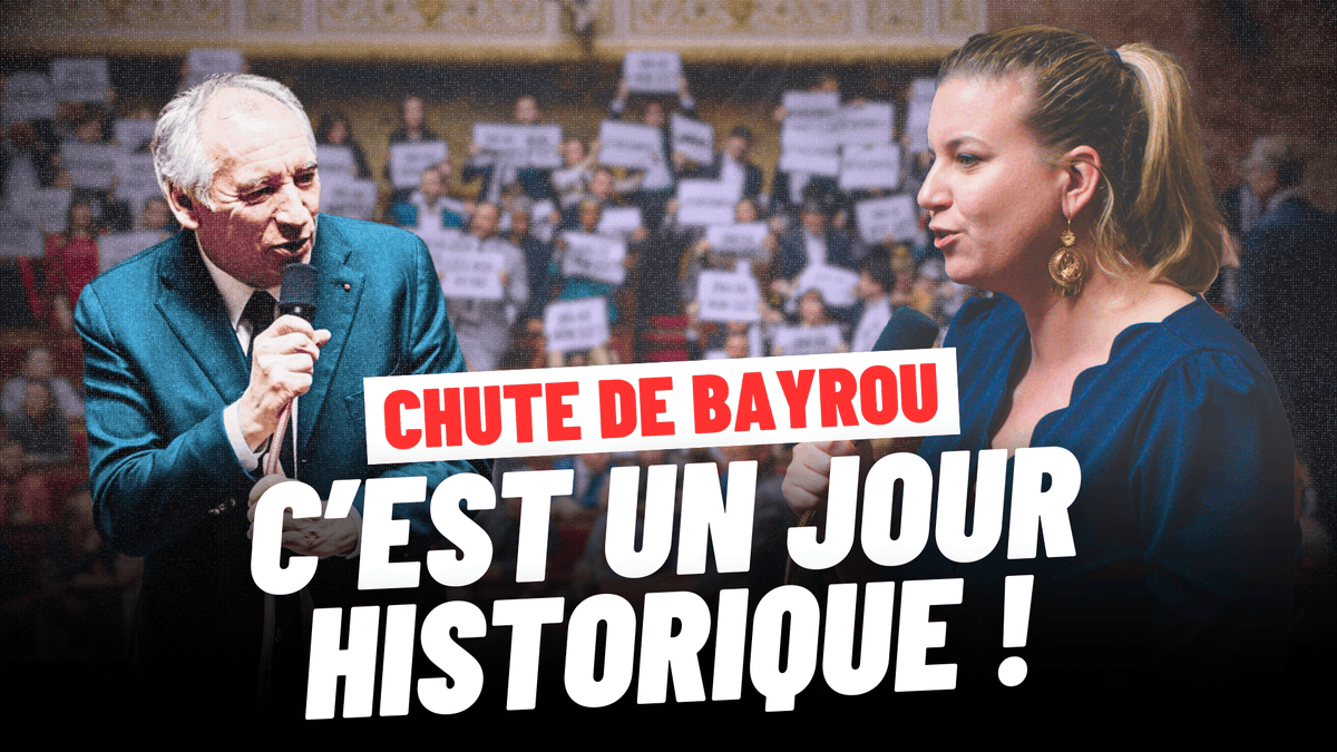 🔴🗣️ « Vous avez raison d’avoir peur. Le dégoût suscité par votre politique s’est donné rendez-vous le 10 septembre. Partez aujourd’hui, M. François Bayrou. Emmanuel Macron vous suit de près. Le peuple s’impatiente, il a tout un monde à inventer. » - Mathilde Panot