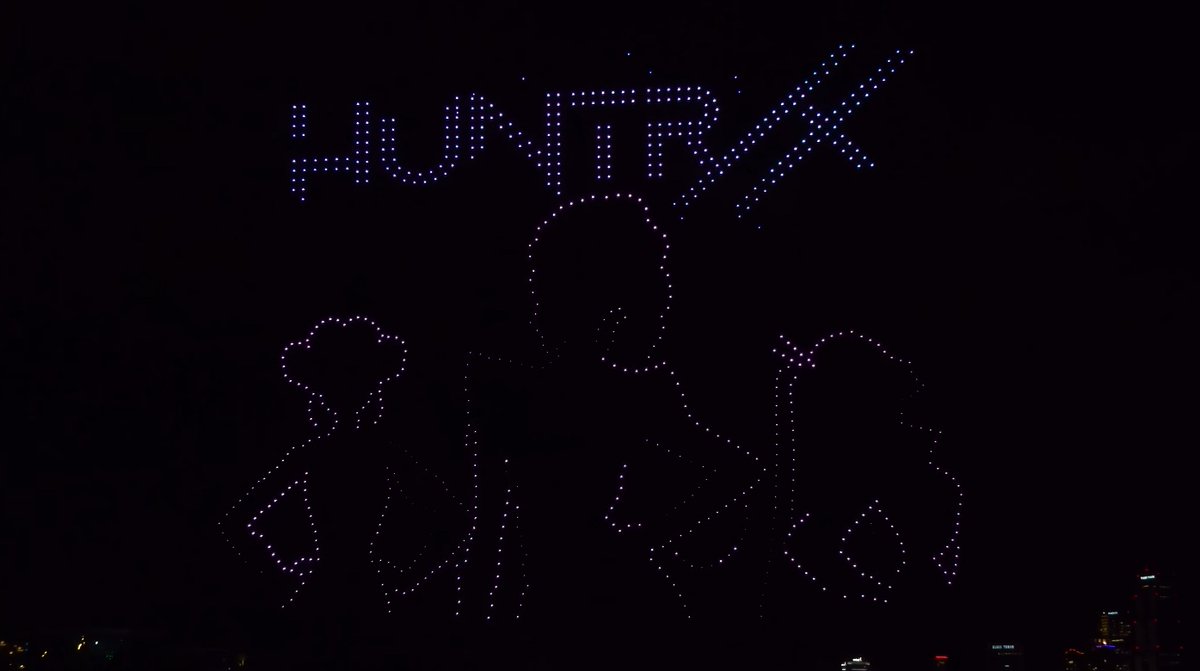 K-Pop Demon Hunters Official Seoul Drone Light Show 🎤✨ HUNTR/X, Joy Ramen Mukbang, Saja Boys and Duffy 📽️ Source: Seoul YouTube / @Netflix