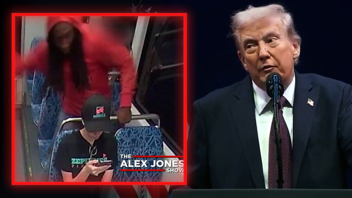 BREAKING VIDEO: Trump Responds To The Brutal Murder Of Ukrainian Refugee Iryna Zarutska As MSM Continues To Run A Complete Blackout On The Story &amp; Push The False Narrative That Whites Commit The Majority Of Crime Alex Jones Gives Powerful Breakdown &amp; Analysis!