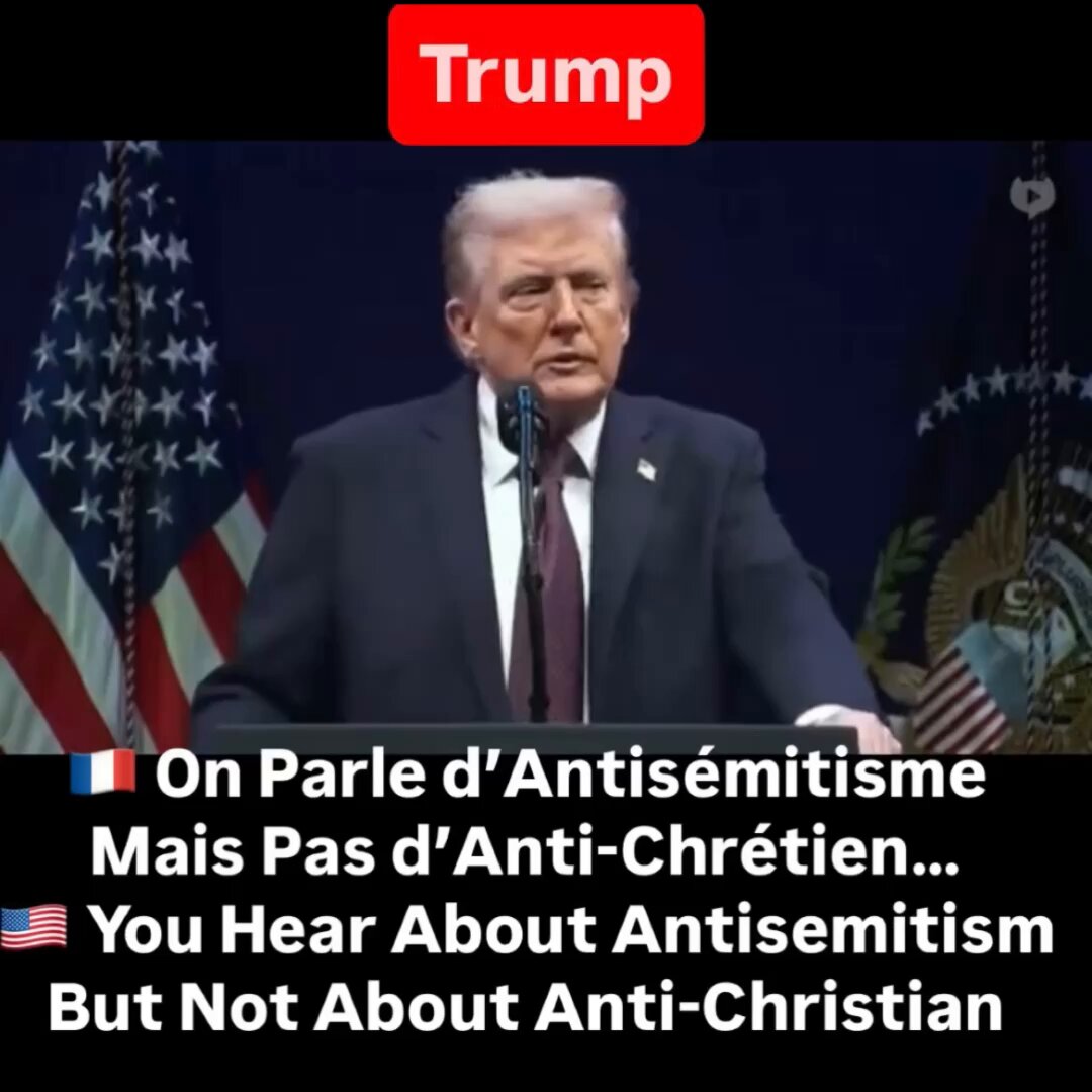 Post 🇫🇷 & 🇺🇸 🇫🇷🚨📣 Dernière Minute ‼️ Président TRUMP : « On entend parler d’antisémitisme mais on n’entend pas parler d’anti-chrétien… Nous y mettrons fin… rapidement ». Écoutez-le 🎥🎙️👇 🇺🇸🚨📣 Breaking News President Donald J. Trump : "You hear about antisemitic, but you don't hear about anti-Christian… We’re ending that…rapidly" Listen to him 🎥🎙️👇 🇺🇸🦅🇫🇷 Sylvia Miami 🇫🇷🦅🇺🇸 General Mike Flynn 🔴 Tous mes liens en un seul clic, suivez-moi / All my links in one click, follow me ✅ #sylviamiami #trump #AntiChristian #Antichristianisme #Faith #God #Dieu