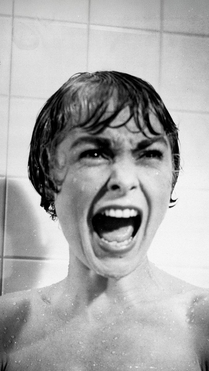 Showers were never the same after this. Film: PSYCHO (1960)