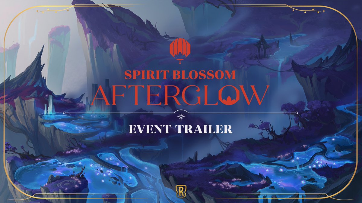 🌸 The Spirit Blossom festivities continue with 3 brand new Spirit Blossom Champions coming to our upcoming patch, Spirit Blossom: Afterglow, live on September 10.