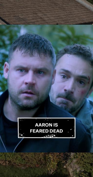 AARON!!! 😱 😱 😱 #Emmerdale