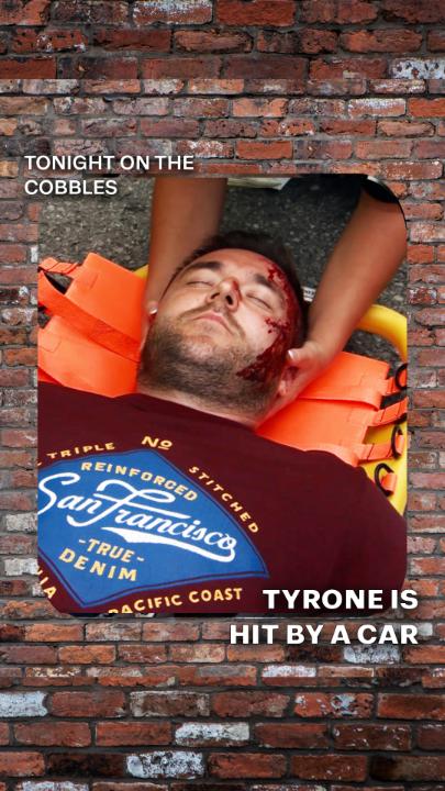 Is Tyrone going to be okay?! 😨 Remember, voting is still open for this year's NTAs. Vote all things Corrie: 🏠 #Corrie