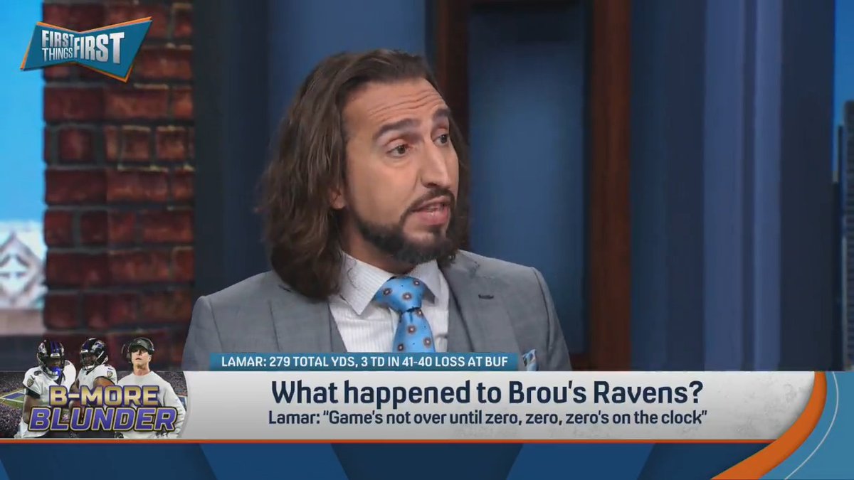 “I’m closing the book on the Harbaugh-Lamar combo and Lamar is obviously not going anywhere.” nick wright believes this current Ravens combination can’t get over the hump: