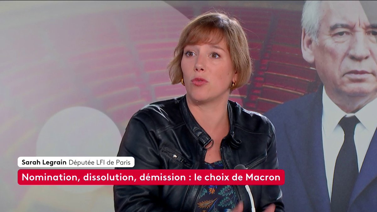 🔴 🗣 DIRECT - "Emmanuel Macron n'a aucune intention de changer de politique, tant qu'il sera en place, ce sera sa politique à lui", déclare Sarah Legrain, députée LFI de Paris. #franceinfo #canal16