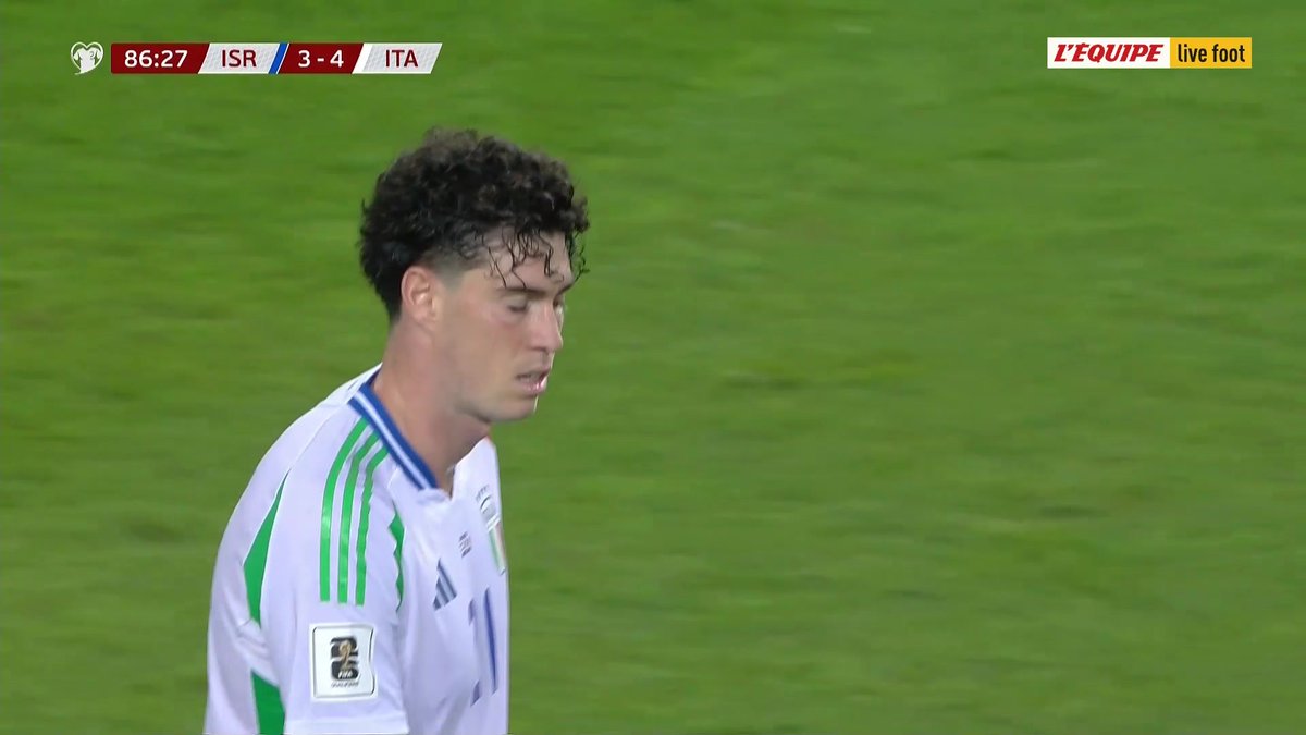 Israël revient face à l'Italie ! Sur une nouvelle erreur italienne, Israel revient dans la rencontre et n'est plus qu'à un but de l'Italie Suivez le match en intégralité sur L'Équipe live foot #lequipeFOOT