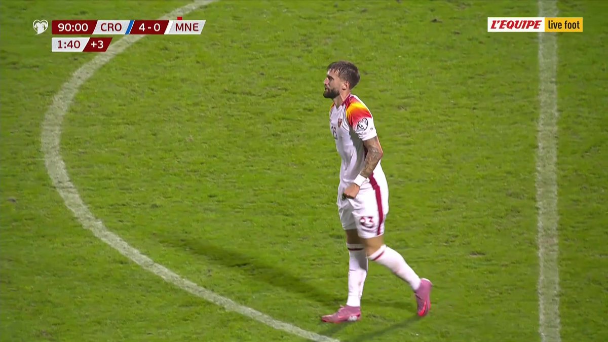 Le but d'Ivan Perisic pour conclure la belle soirée des Croates Suivez le match en intégralité sur L'Équipe live foot #lequipeFOOT