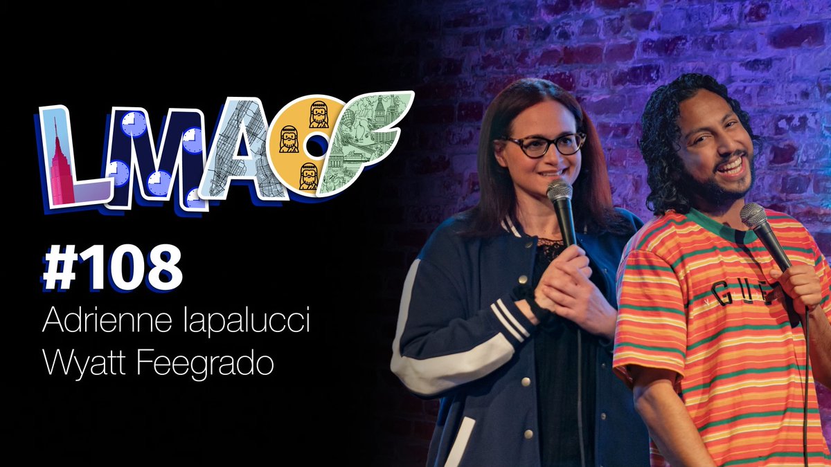 Upgrade your comedy viewing 📈 Stream #LMAOF with adrienne iapalucci & Wyatt Feegrado now! Watch free: