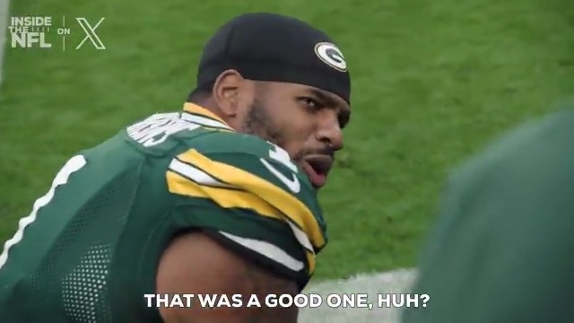 .Micah Parsons brought the juice to Green Bay 🗣️ (via NFL Films)