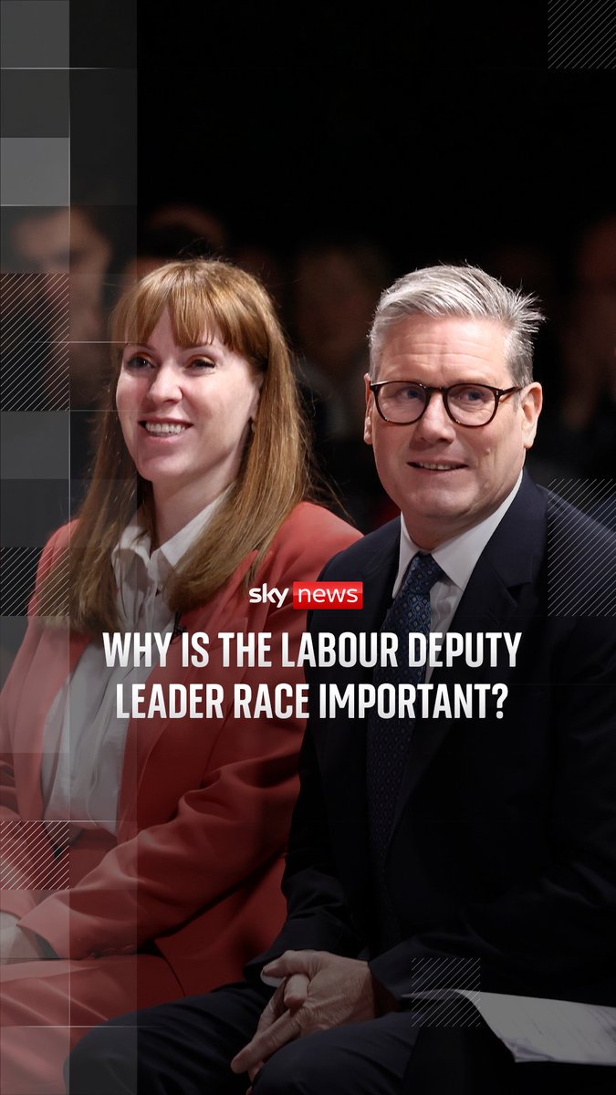 The race begins to find a new Labour deputy after Angela Rayner's resignation. Why is it so important? Sky's Serena Barker-Singh explains ⬇️
