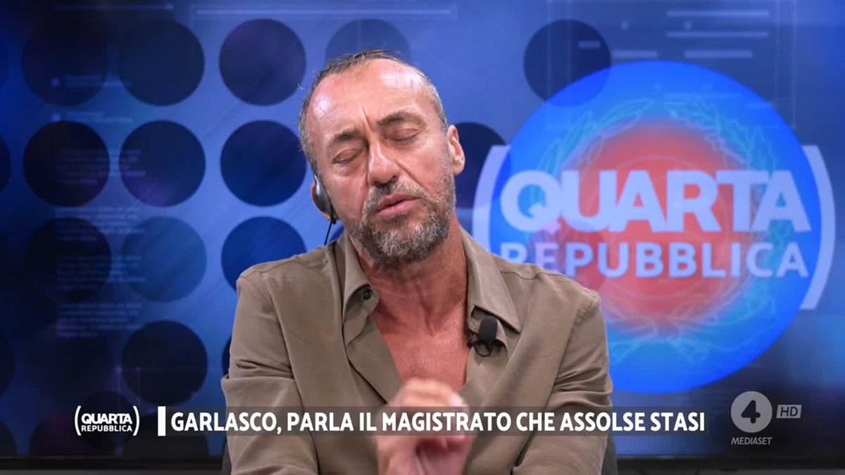 "Il ragionevole dubbio non è un espediente ma è una garanzia vera, per cui in casi di incertezza non si deve correre il rischio di mettere in galera un innocente." #Vitelli #Garlasco #quartarepubblica