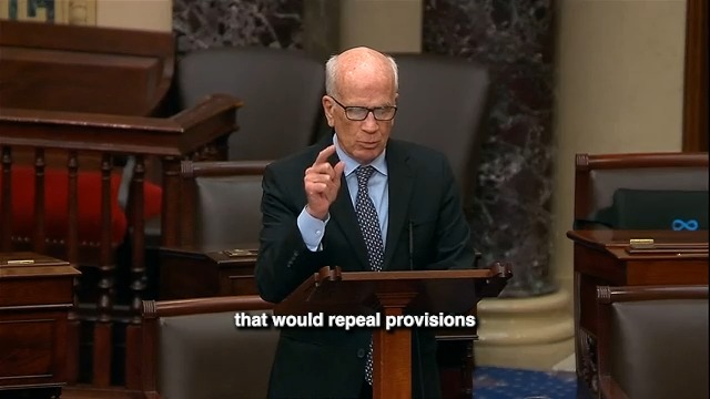 After Secretary Kennedy accused Democrats of being shills for Big Pharma, I told him I was going to leave his hearing and bring my bill to the floor allowing Medicare to negotiate lower prices on medications. This is the moment 33 minutes later when Republicans blocked it.