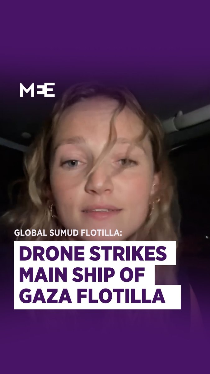 A drone struck the Family, the lead ship of the Global Sumud Flotilla, while docked in the port of Tunis in Tunisia late on Monday evening