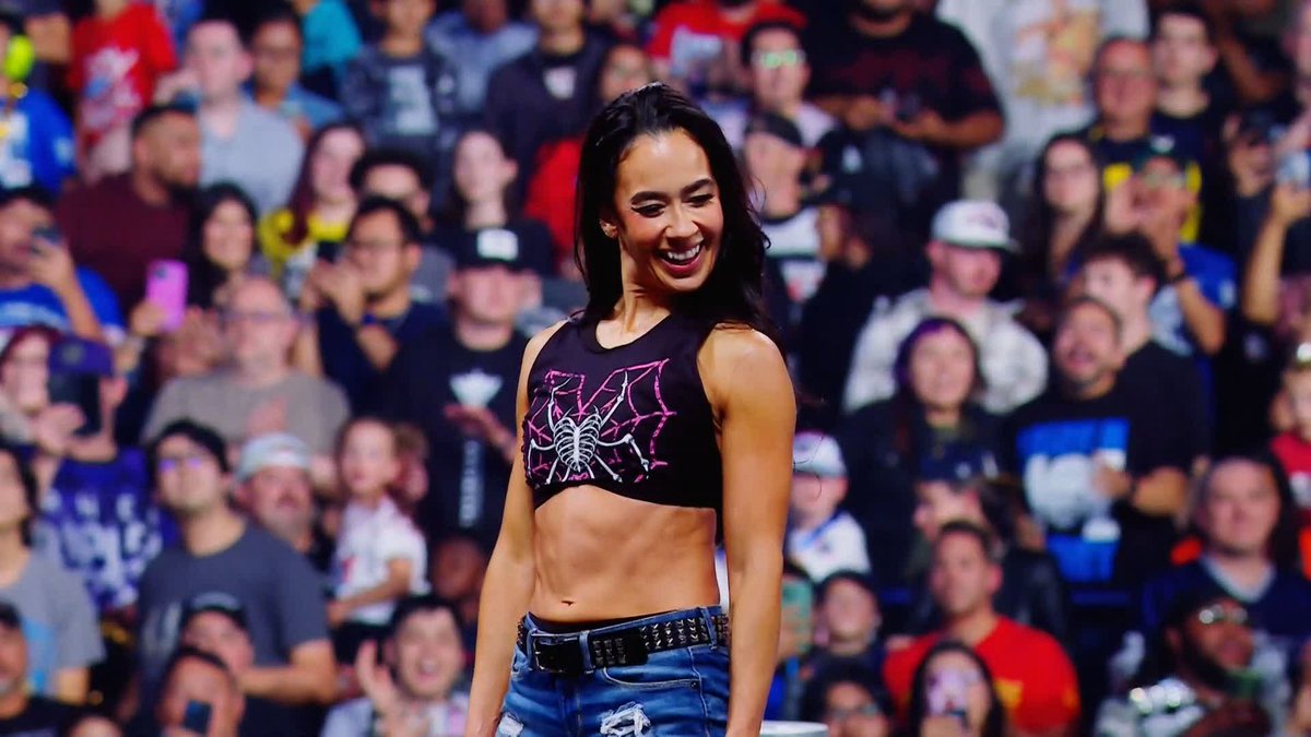 AUTHENTIC. ATHLETIC. CHARISMATIC. PIONEER. MOTIVATOR. TRAILBLAZER. AJ LEE IS HOME 🖤