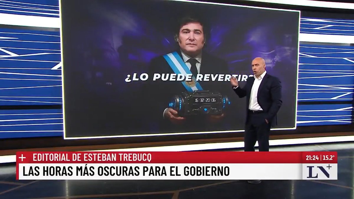 💬 “El Gobierno se enamoró del streaming y de Twitter, pero se olvidó de la calle”. Esteban Trebucq analizó la derrota de La Libertad Avanza en PBA y sostuvo que el Ejecutivo pecó de "soberbio". 📍 En #MásVerdad