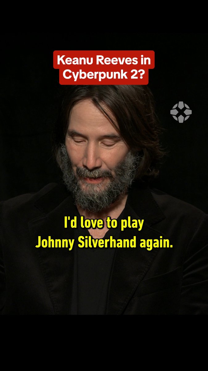 Does Johnny Silverhand need to make a comeback in the Cyberpunk sequel? Good Fortune star Keanu Reeves seems to think so...