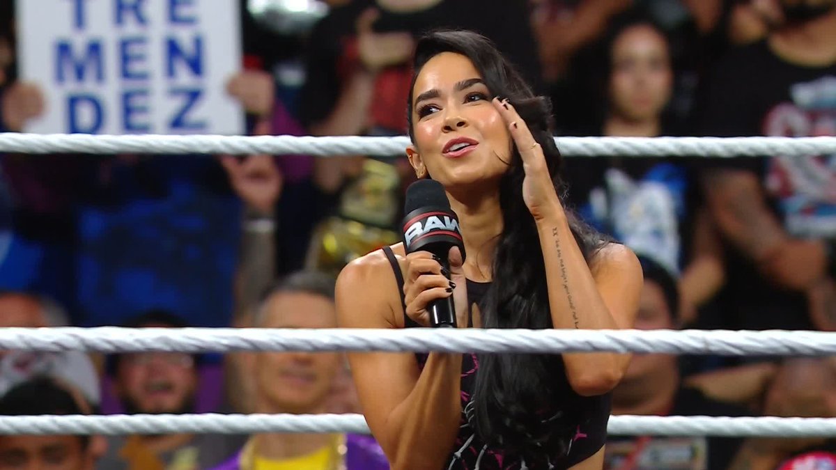 "Mi nombre es AJ Lee y soy la luchadora favorita de tu luchadora favorita." Para los que son demasiado jóvenes para saberlo... ⬆️