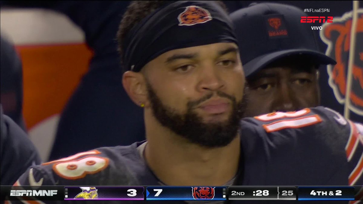 Nosso CAIRO SANTOS colocou no ãngulo. 100% no ano! 😅 #DaBears 📺 #MINvsCHI | Ao vivo na ESPN Brasil