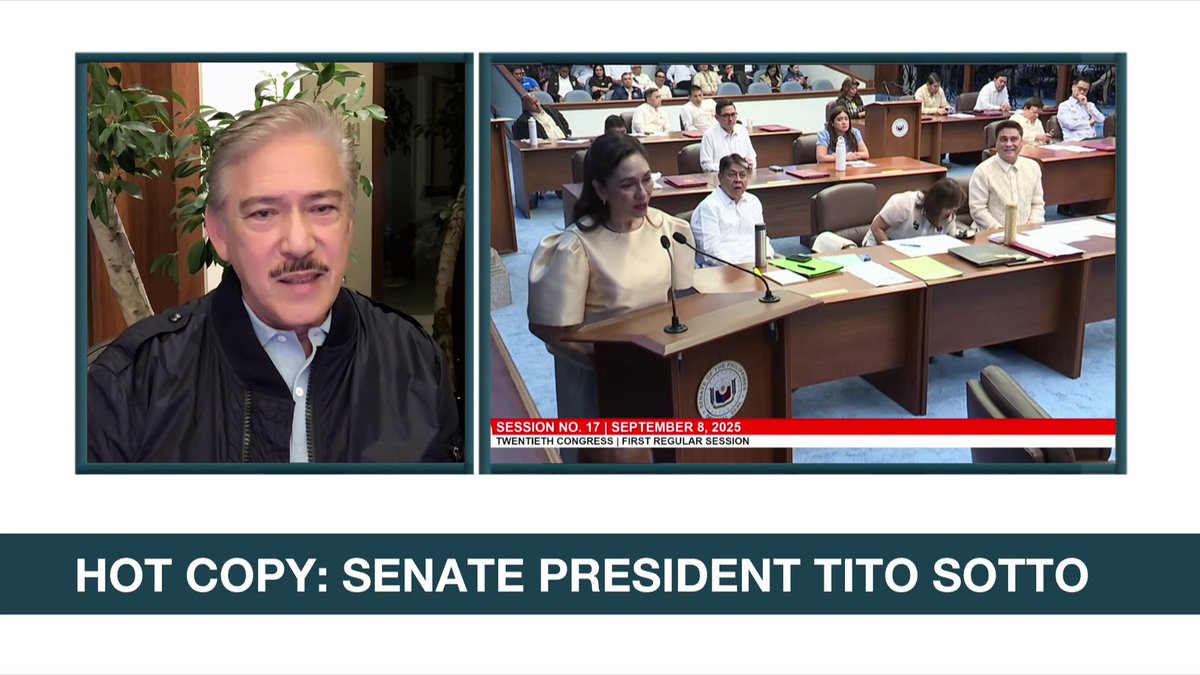 SP Vicente 'Tito' Sotto says they asked if Sen. Risa Hontiveros if she wanted to lead the Blue Ribbon Committee. Sotto says Hontiveros declined and preferred Sen. Panfilo Lacson instead. #ANCHeadstart