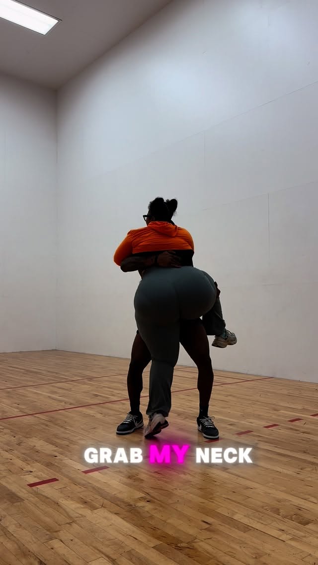 And she expects us to believe that he's just her workout partner? Shame on her