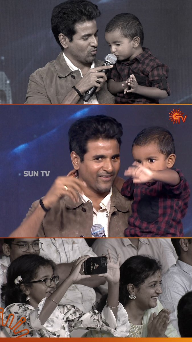 Gugan’s adorable “I love youuuu!” 💖 A sweet throwback from the Ayalaan Audio Launch. #SunTV #SunTVThrowback #AyalaanAudioLaunch #Gugan