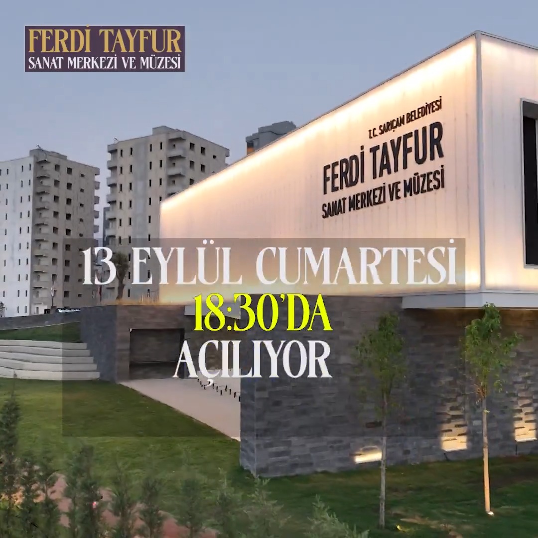 Türk Müziğinin Efsanesi Sarıçam’da Ölümsüzleşiyor: Ferdi Tayfur Müzesi 13 Eylül’de Açılıyor… Tarih: 13 Eylül 2025 Saat: 18:30’da 📍 Ferdi Tayfur Müzesi