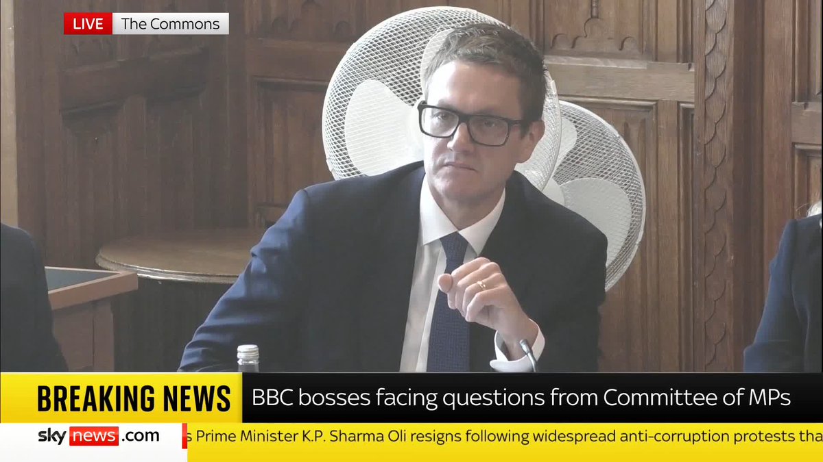 BBC bosses are facing questions on Glastonbury live streams, a Gaza documentary and the handling of allegations against former Masterchef presenter Gregg Wallace from the Culture, Media and Sport Committee 📺 Sky 501