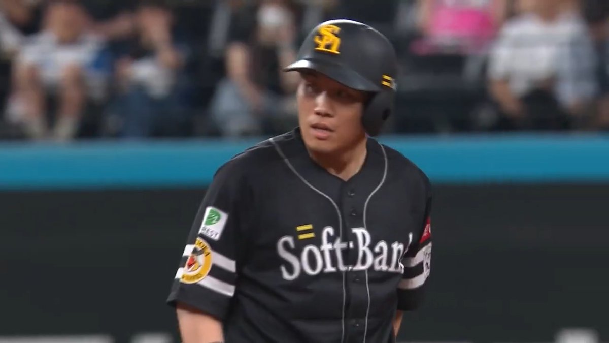 好投手からチャンスをモノにする！🔥 福岡ソフトバンク 海野隆司 選手のタイムリー2ベースヒット！👏 続く 笹川吉康 選手のタイムリーヒットで3点を先制！💪 👇ライブ配信はこちら