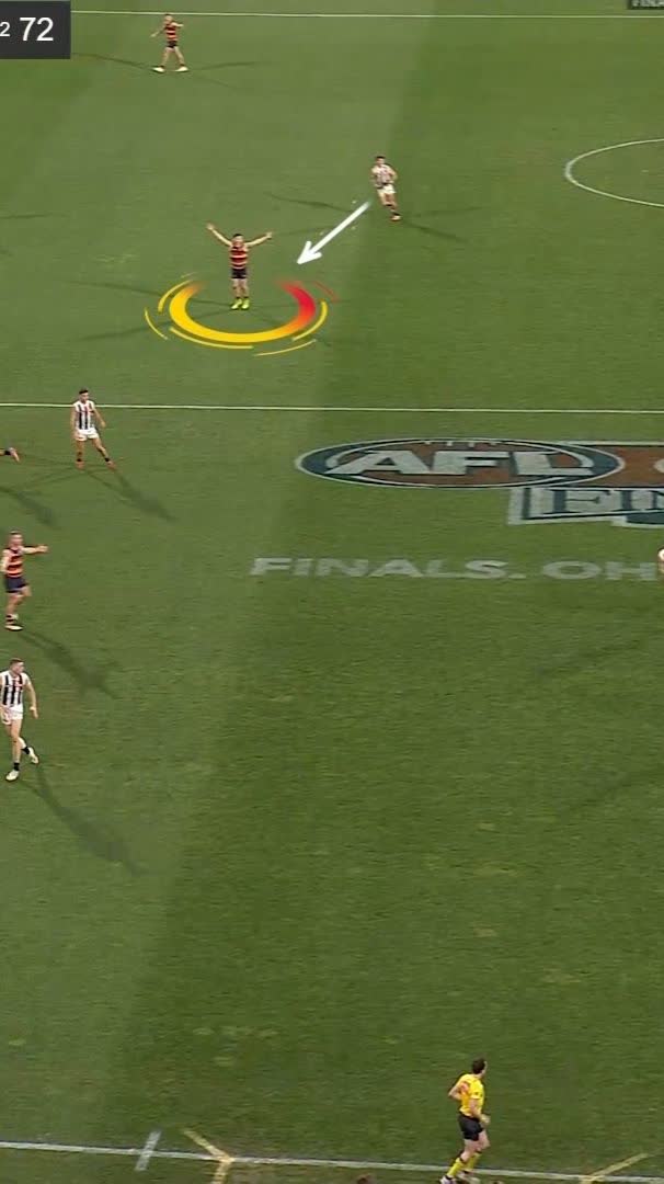 "Be calm with the ball. Do the simple things well. And with how bad they played, with six minutes to go they were only 17 points down." 🗣️ Luke Hodge on the Crows not dealing with the pressure