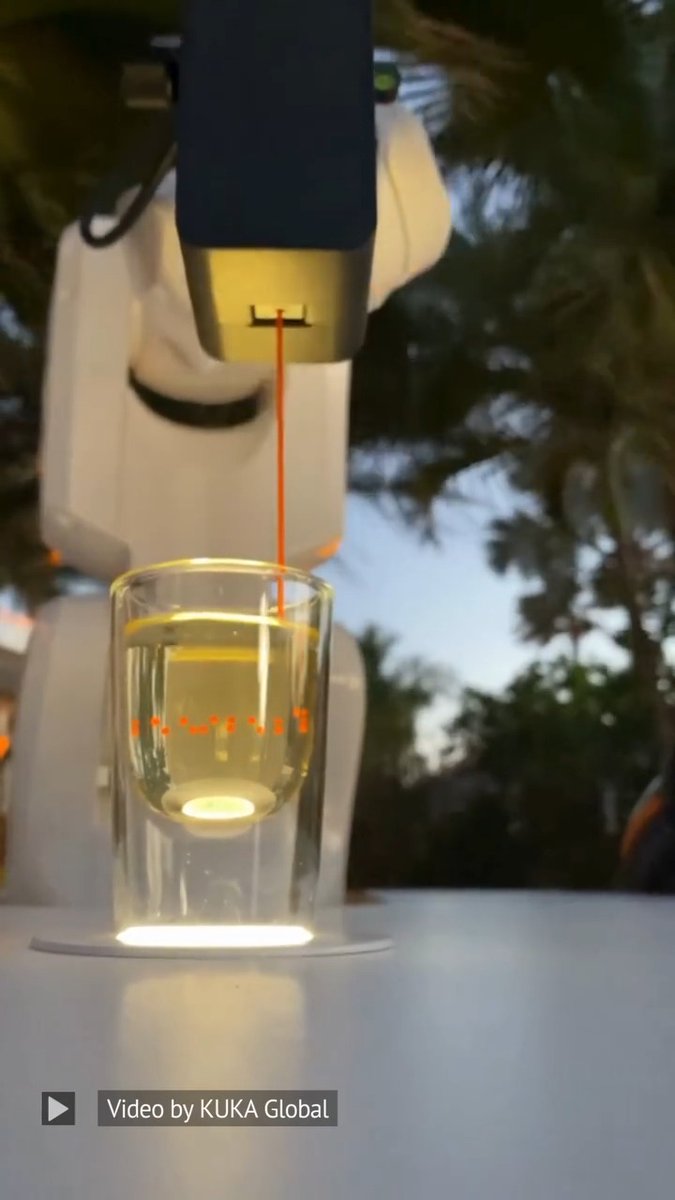 This system uses a KUKA robot to create intricate, 3D designs in cocktails. The robot "injects" microliter drops of edible liquid into a cocktail, instead of building up objects layer by layer, as with a normal 3D printer. Video Credit: KUKA #engineering #technology #3dprinting #additivemanufacturing ----------------------- Wanna get your company on Wevolver too? Learn how: