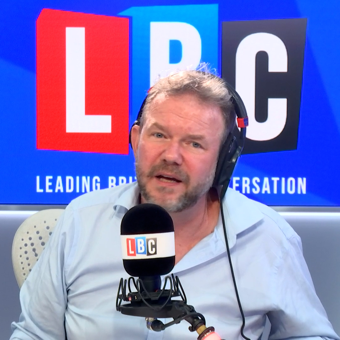 ‘I would be comfortable living in a city where Tube drivers earn £100,000 a year.’ James O’Brien points out the pay disparity compared to workers in the City of London, who earn ‘stupid sums of money’.