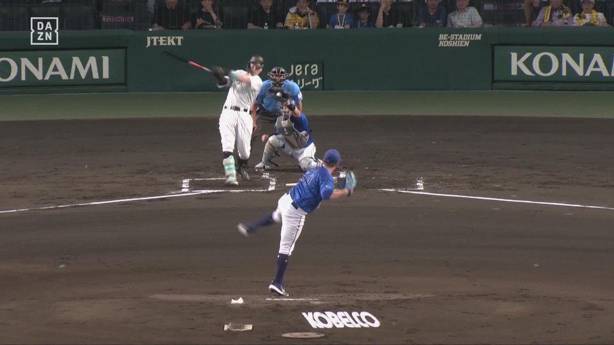 危なげなし ケイ 7回3安打無失点7奪三振 外国人左腕では球団史上最多8勝目 ※映像は1回の奪三振 ⚾プロ野球 (2025/9/9) 🆚阪神×DeNA 📱Live on DAZN #オレをみろ #baystars #だったらDAZN