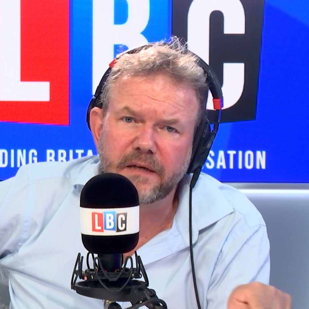 ‘But it says £65,000 in the Daily Mail?’ Caller Lewis explains to James O’Brien the reasons why he’s taking part in the London Underground strike as a member of station staff.