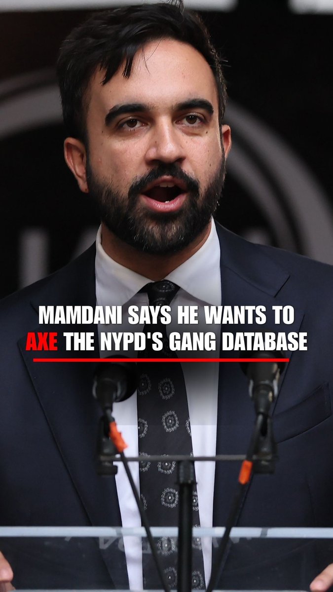 WATCH: Democratic Socialist Zohran Mamdani says he wants to eliminate the NYPD’s gang database if elected mayor of New York City.