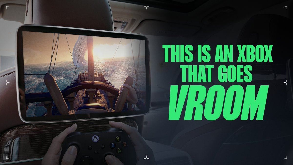 No one’s calling shotgun after this 🚙 ​ Soon you’ll be playing games in select cars with Xbox Cloud Gaming (Beta) via LG Electronics! Learn more: