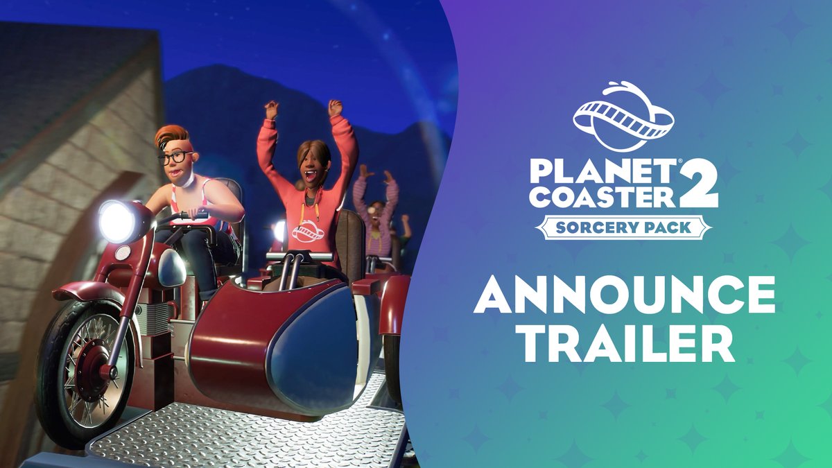 Enchant your guests with the spellbinding Sorcery Pack! 🧙 Coming to Planet Coaster 2 across all platforms on 16 September 📆 🔗