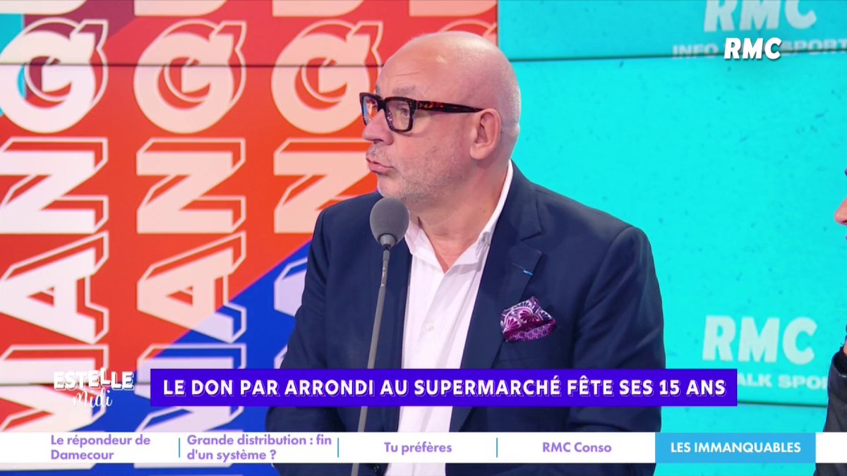 💶 Le don par arrondi au supermarché fête ses 15 ans 🎙️ frédéric hermel🇫🇷 : "Je déteste ces injonctions ! Si je donne, je veux savoir à qui je donne... Là, t'as le nom mais tu ne sais pas exactement où ça va... Je déteste les injonctions humanitaires comme ça !" #EstelleMidi