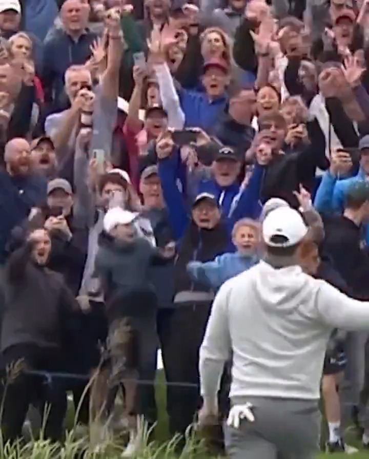 Rory said he likely will play less of a normal PGA Tour schedule and play more National Opens around the world. Seeing this reaction from the Irish fans, he’s on to something. He doesn’t need the money. He can play for himself and for the fans.