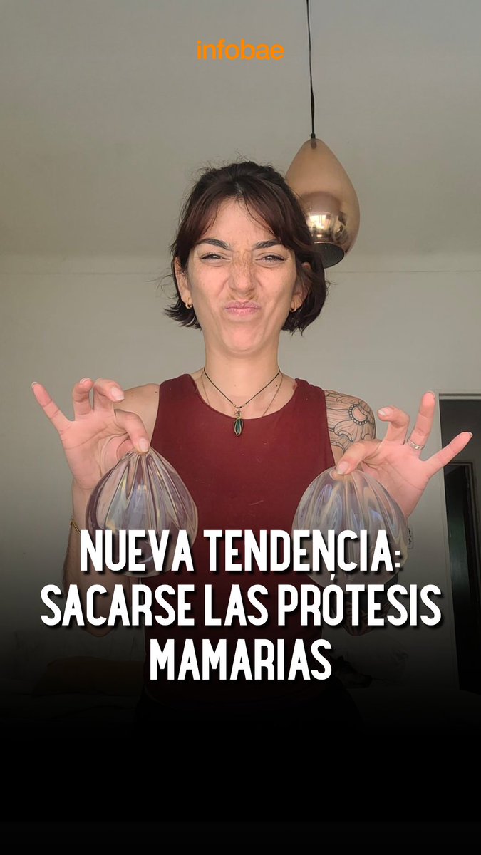 Nueva tendencia: sacarse las prótesis mamarias 📌 Mirá el informe de Martina Perdiguero en