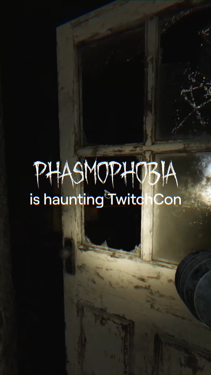 10 years of TwitchCon 🤝 5 years of Phasmophobia. Phasmophobia