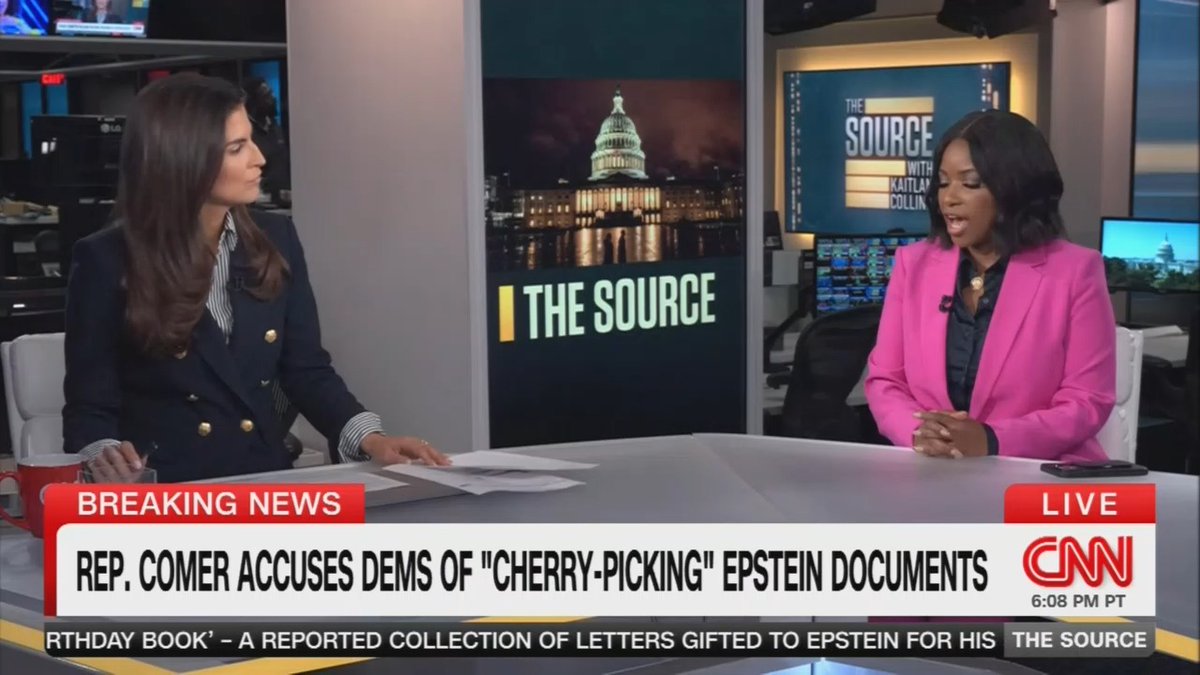 Rep. Crockett: We have a president that obviously had a very close relationship with one of the worst pedophiles that we've ever seen. And he's gone from, 'I don't really know him like that. No, we're not really that close. Yes, he was an FBI informant,' to now, he said there never was this birthday book. It goes to his credibility or lack thereof.